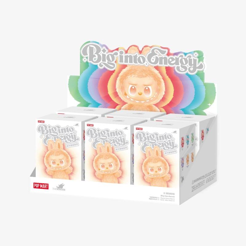 Labubu Blind Box Vinyl Plüschtier Big Into Energy Serie